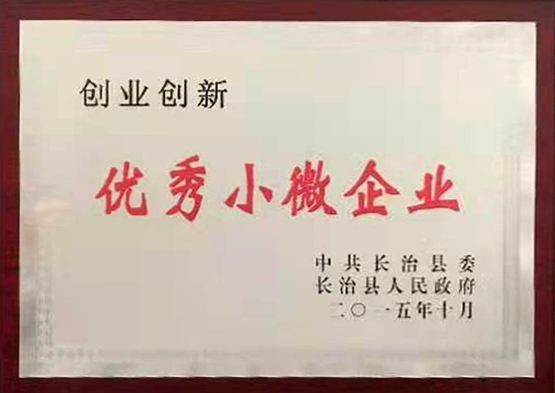 优秀小微企业